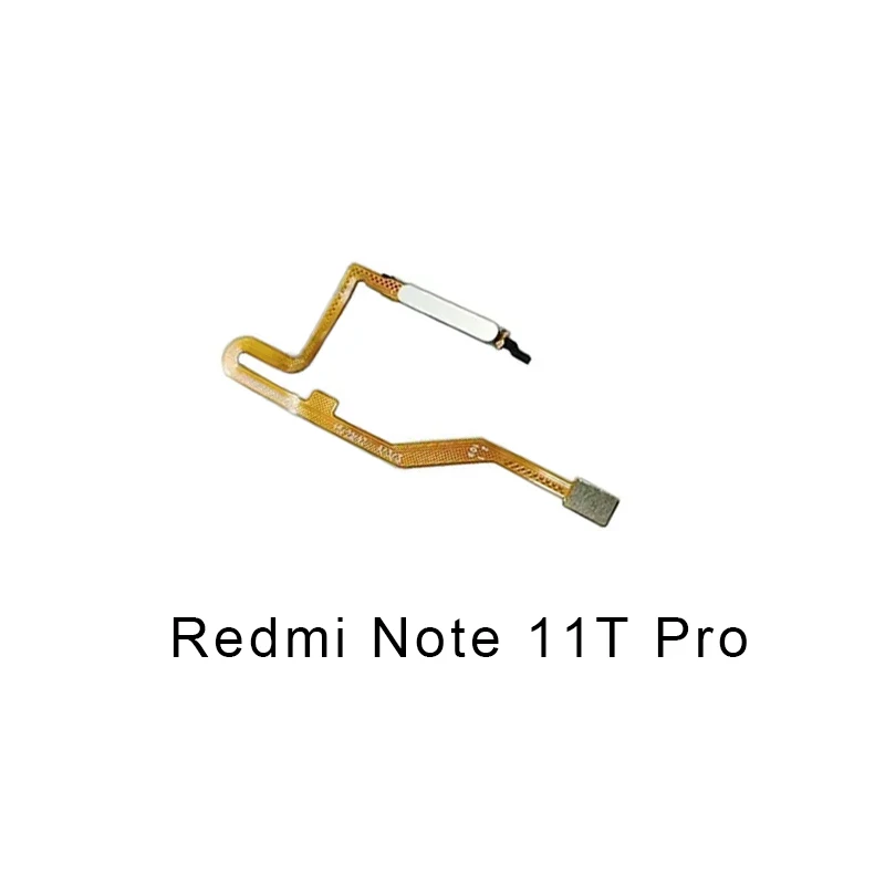 

Fingerprint Sensor Home Button For Redmi Note 11T Pro Plus Flex Cable Touch Repair Parts Menu Key Return Recognition Sensor