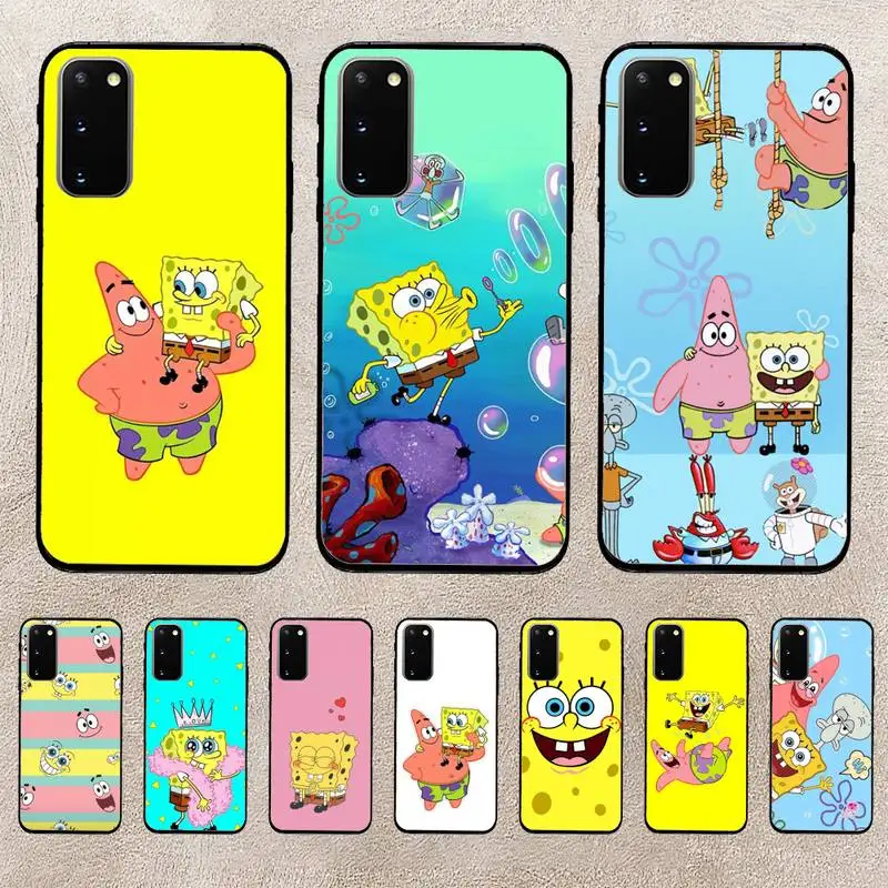 

Cartoon Spongebob Phone Case For Huawei Honor 10Lite 10i 20 8x 10 Funda 9lite 9xpro Back Coque