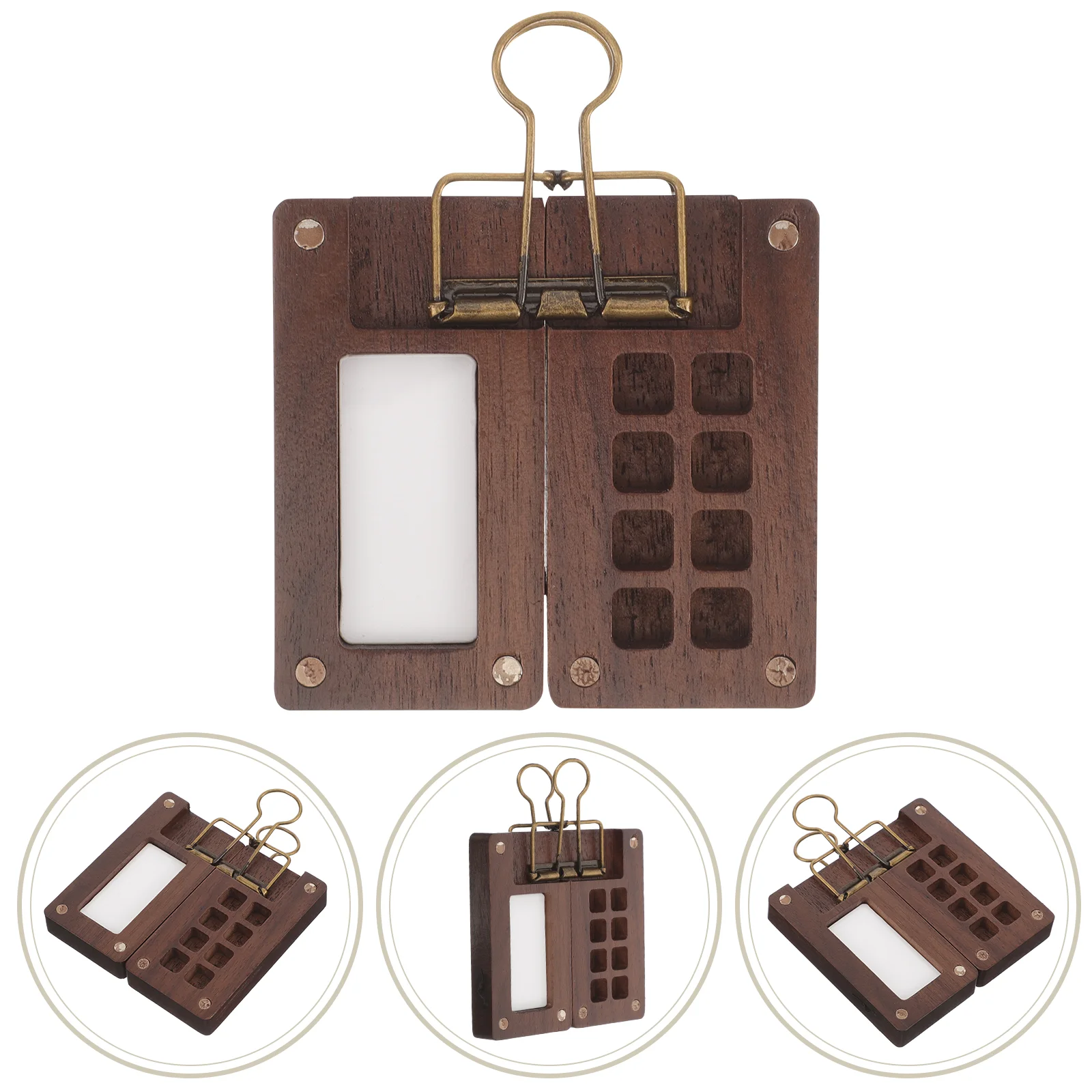 Рисунок 3 - 1 Набор, деревянная палитра акварельных