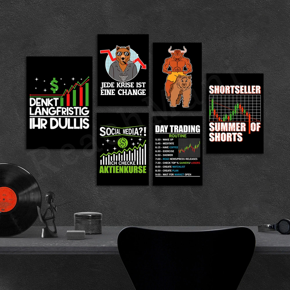 Художественные постеры и принты для офиса домашнего декора |