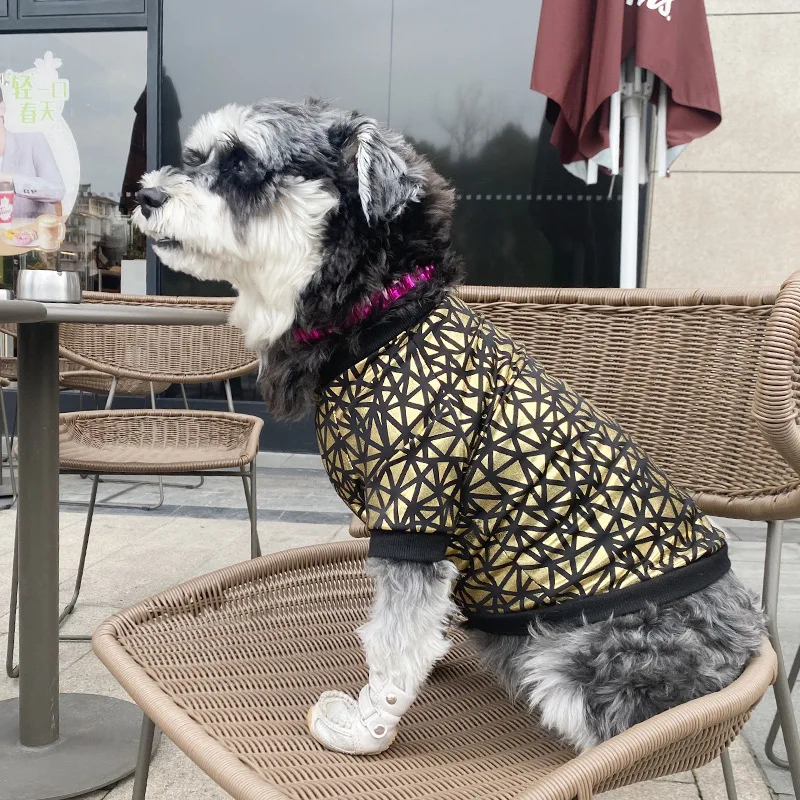 

New Dog Clothes Bronzing Pets Clothes Cat Clothes Fashion Puppy Clothes Chihuahua Clothes