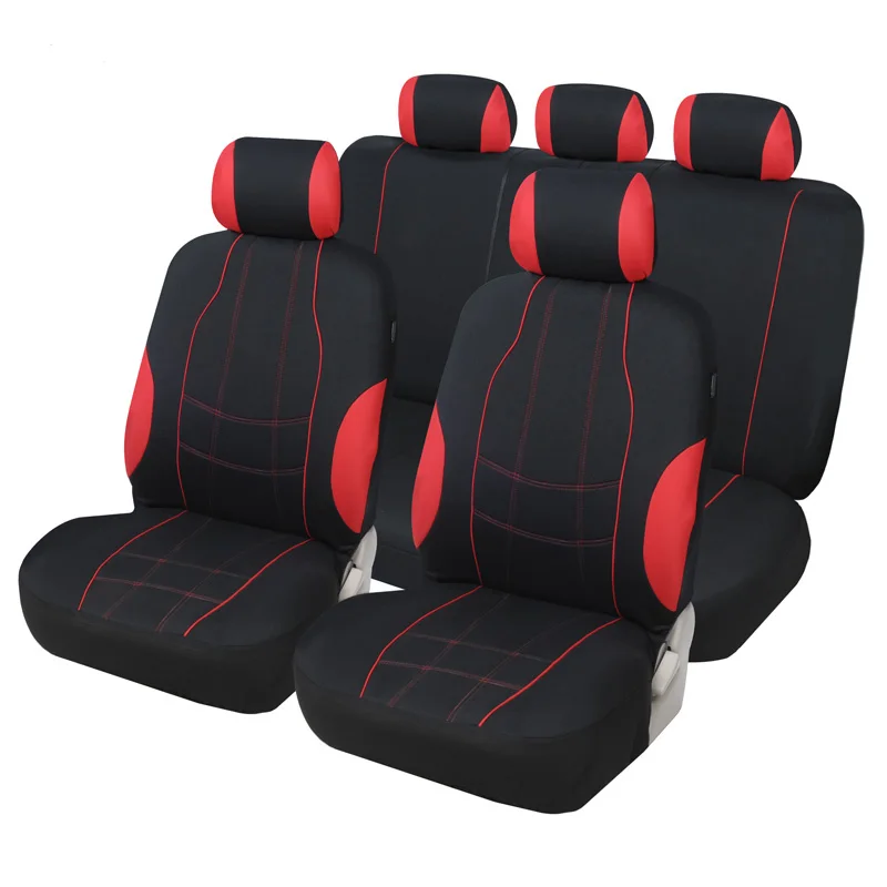 

QX.COM Full Coverage Flax Fiber Auto Seats Covers Linen Breathable Car Seat Cover For Volvo 850 S40 S60 S80 V40 V50 V60 V70