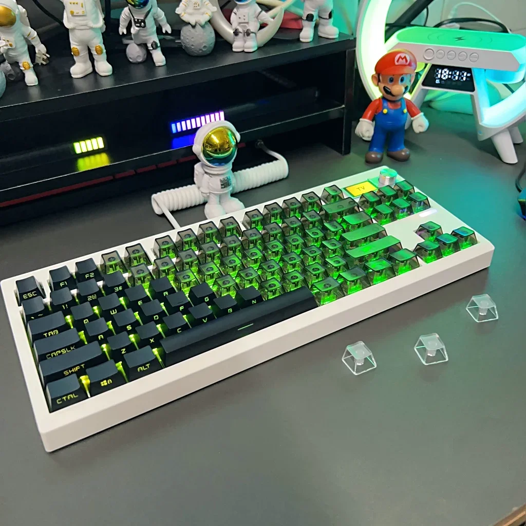 Keycap OEM высота Wooting ATK68 пьяный олень Магнитная ось специальный PC прозрачный