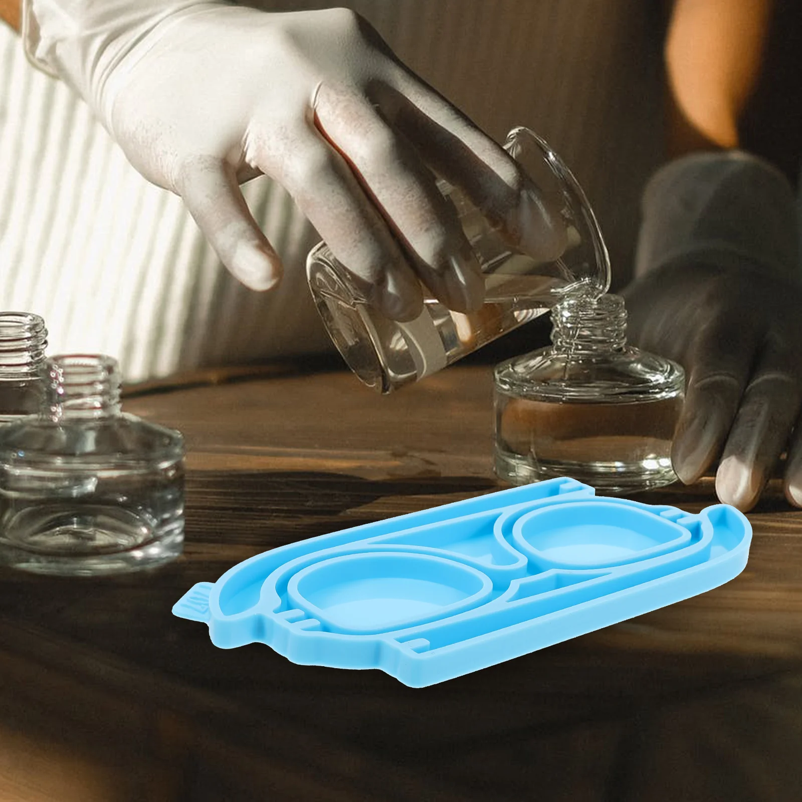 Прозрачная эпоксидная форма силиконовые формы для смолы ремесла сделай сам