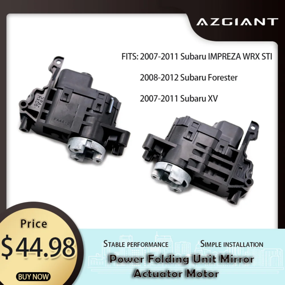 

AZGIANT Rearview Mirror Power Folding Motor Module For 2007-2011 Subaru IMPREZA WRX STI