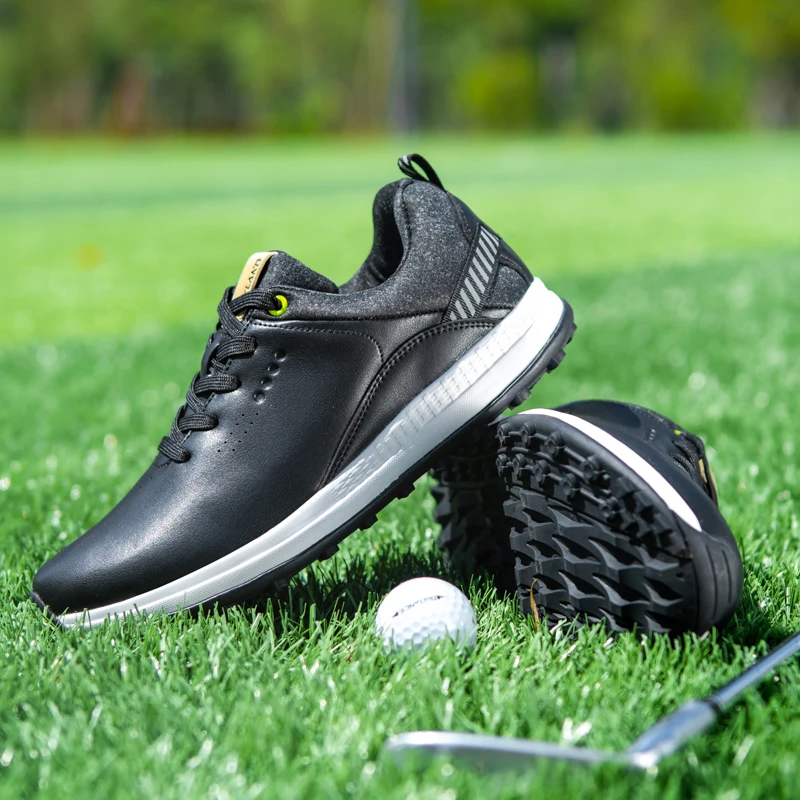 2023 Waterproof Men Golf Shoes Professional Light Golfer Footwear Outdoor Walking Golfing Man Sport Shoes New Male Golf Sneakers