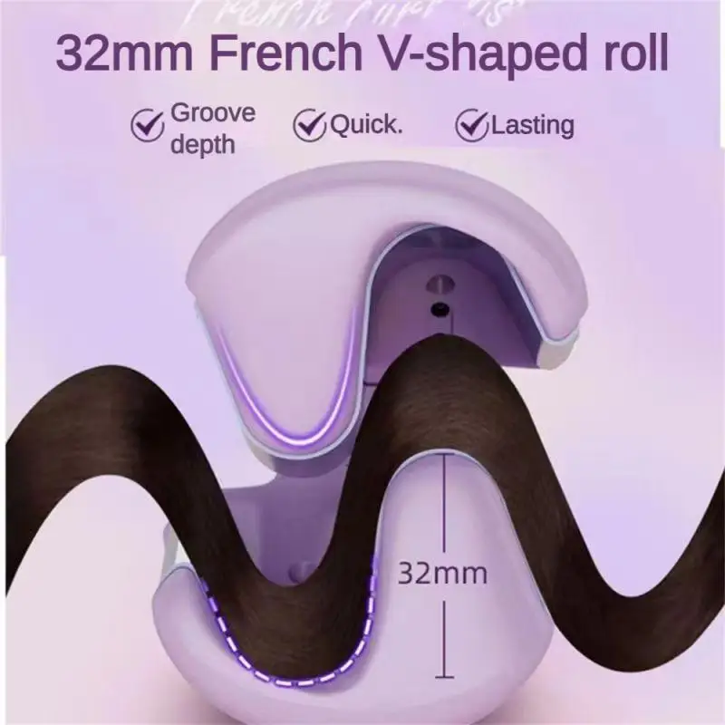 Плойка для завивки практичная долговечная с автоматическим закрытием