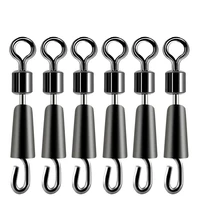 20100pcs fishing quick change feeder swivels method feeder fishing accessories swivel snaps for carp fishing tackle connector