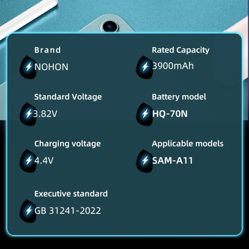 Аккумулятор для Samsung Galaxy A11 A115
