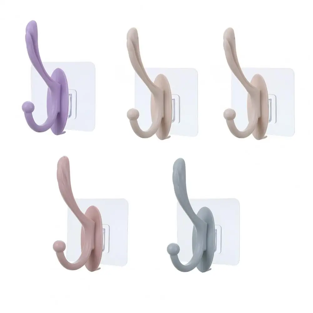 

5 шт., самоклеящиеся крючки для хранения ключей