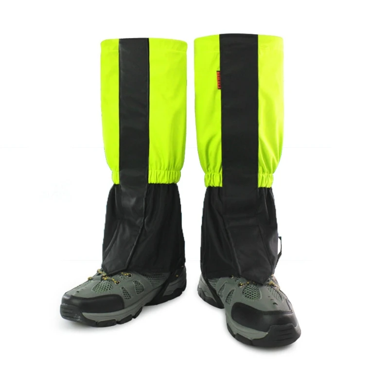 

G92F Waterproof Anti Bite Leg Protection Covers Legging Gaiter Climbing Camping Hiking Ski Boot Shoe Snow Leg Gaiters Cover