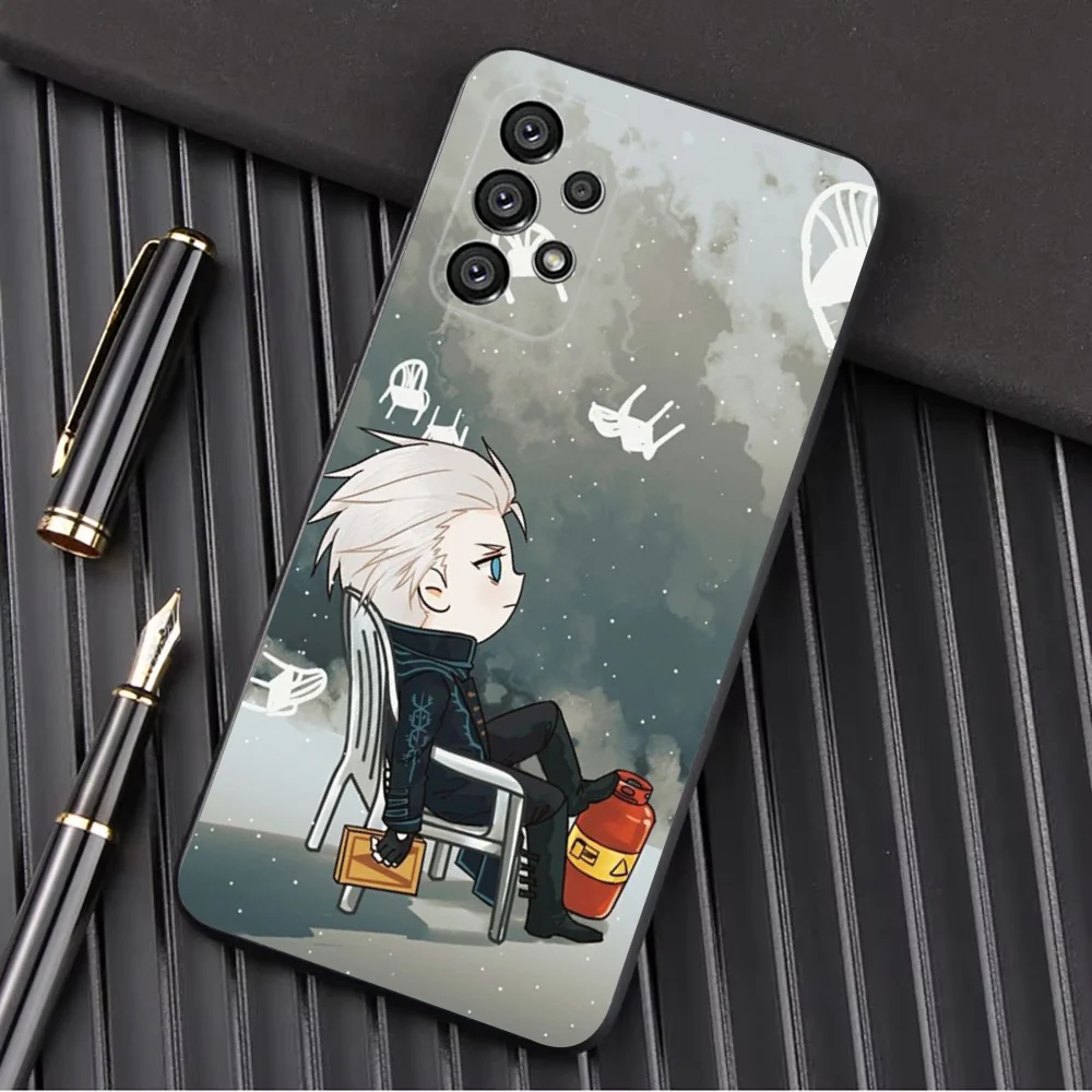 Game D-Devil M-May Cry 5 Phone Case For Samsung Galaxy A13 A21s A22 A31 A32 A52 A53 A71 A80 A91 Soft Black Shell