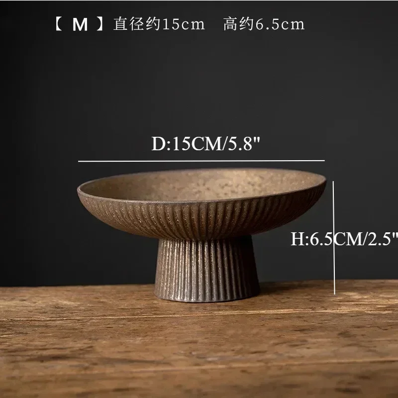 Винтажная керамическая тарелка JINGDE CERAMICS