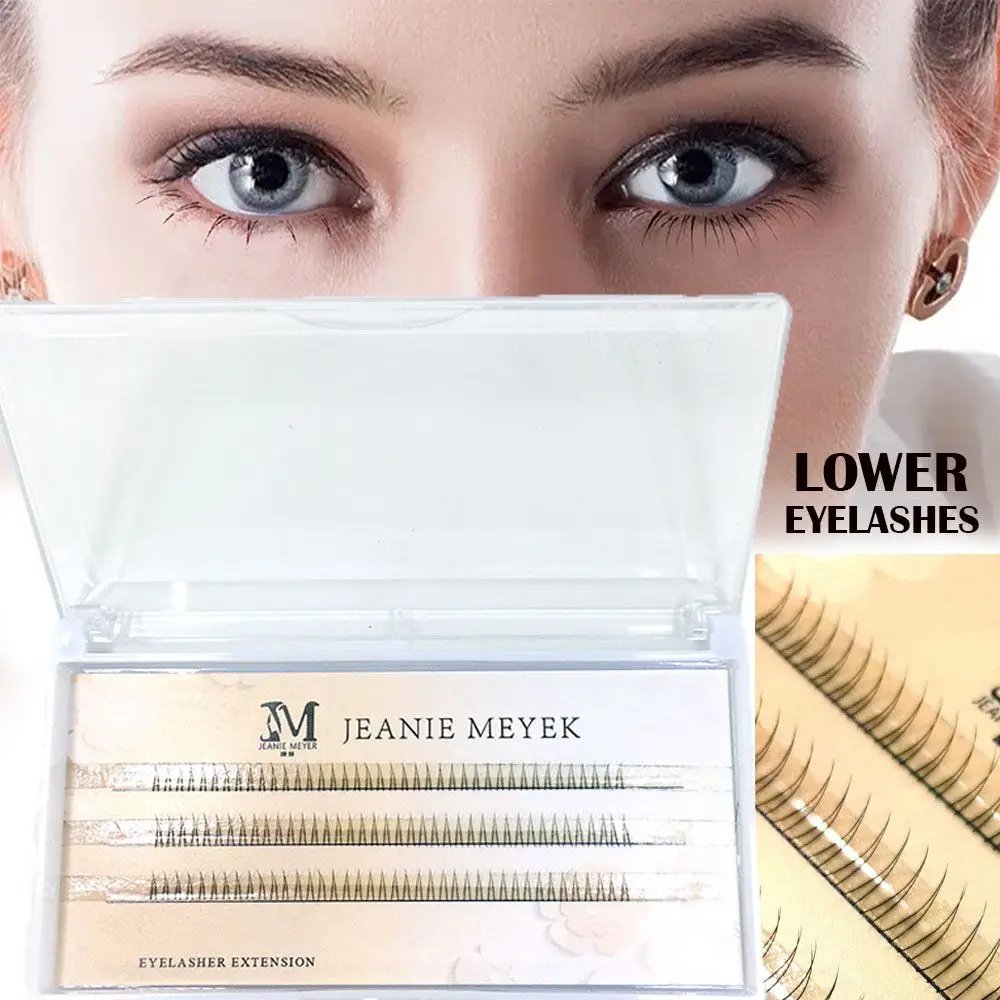 

Новые нижние ресницы, искусственные ресницы ручной работы, нижние ресницы V-образной формы, натуральные длинные