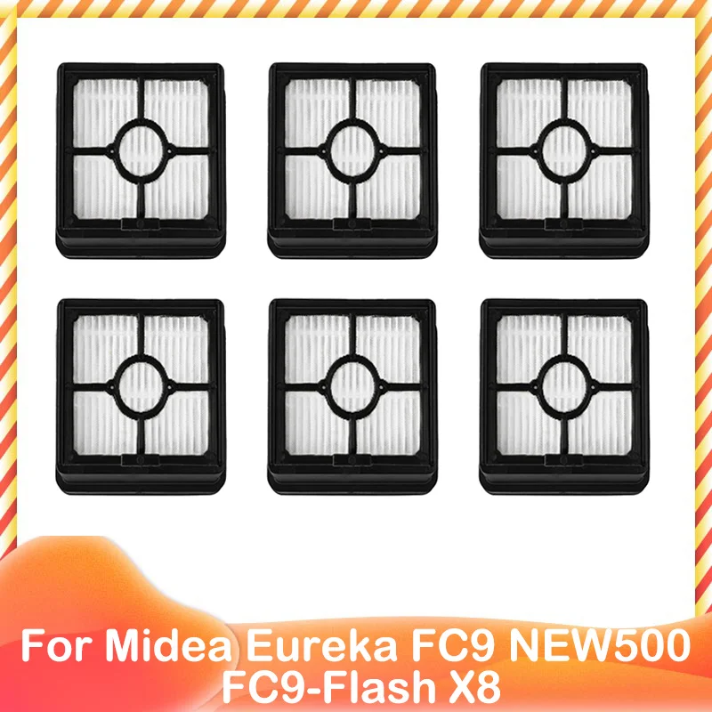 

For Midea Eureka FC9 NEW500 FC9-Flash X8 HEPA Filter Kit Vacuum Cleaner Part Accessories Replacement Spare Household