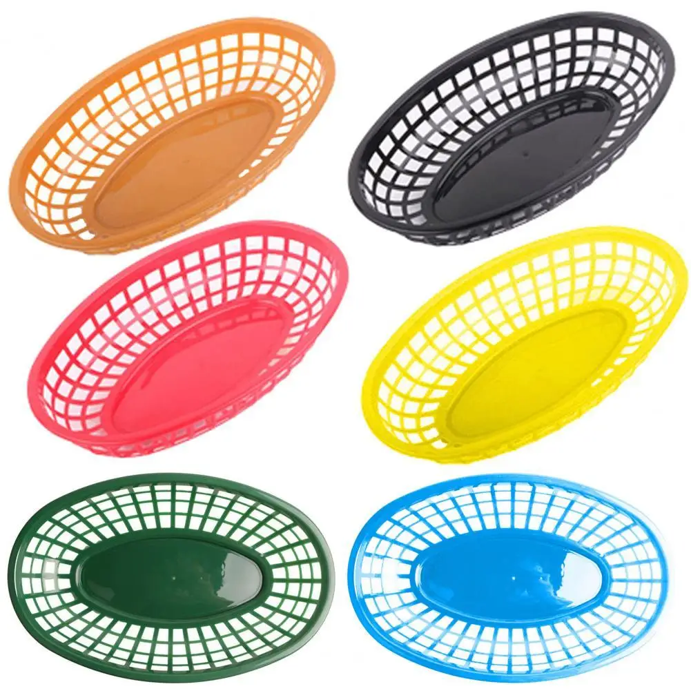 12Pcs Practical Barbeque Loft Vegetable Basket Multi-Color Food Storage | Baskets