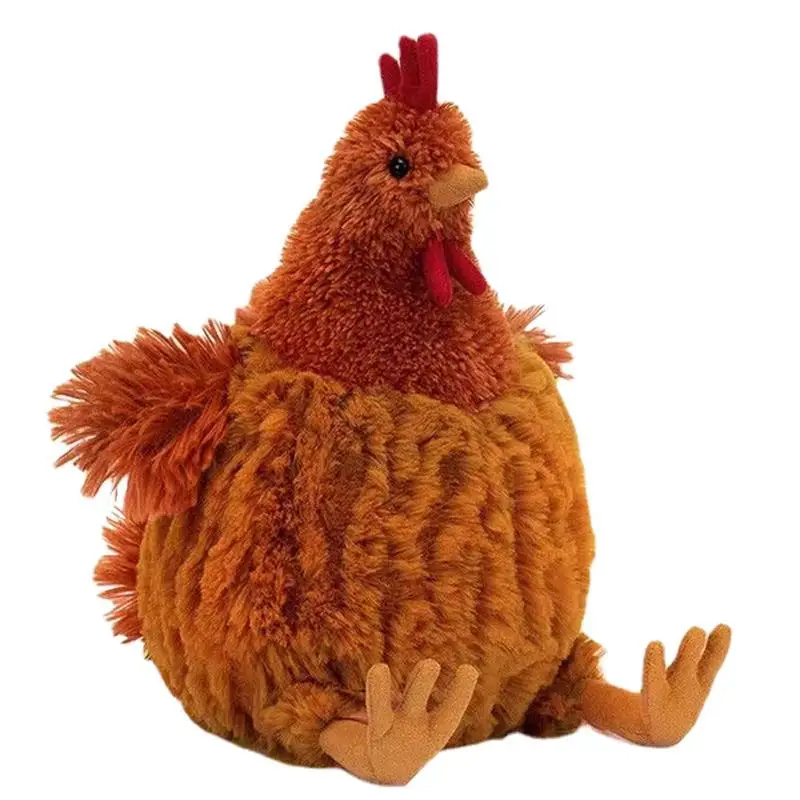 

Plush Cecil Chicken Toy Cute Chick Toy Stuffed Animal Dolls Children Boys Girls Christmas Birthday Gifts 23cm Home Decor