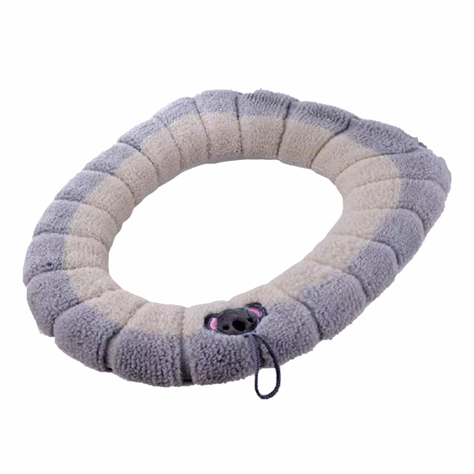 

Easy Install Reusable Toilet Cushion Gift Winter Soft Practical Lavatory Bathroom Thicken Washable Household Warm Retractable