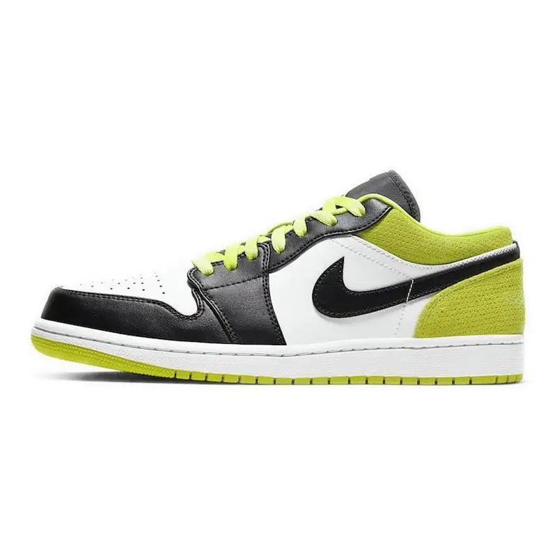 Кроссовки Nike Jordan 1 Low Black Cyber Green CK3022-003