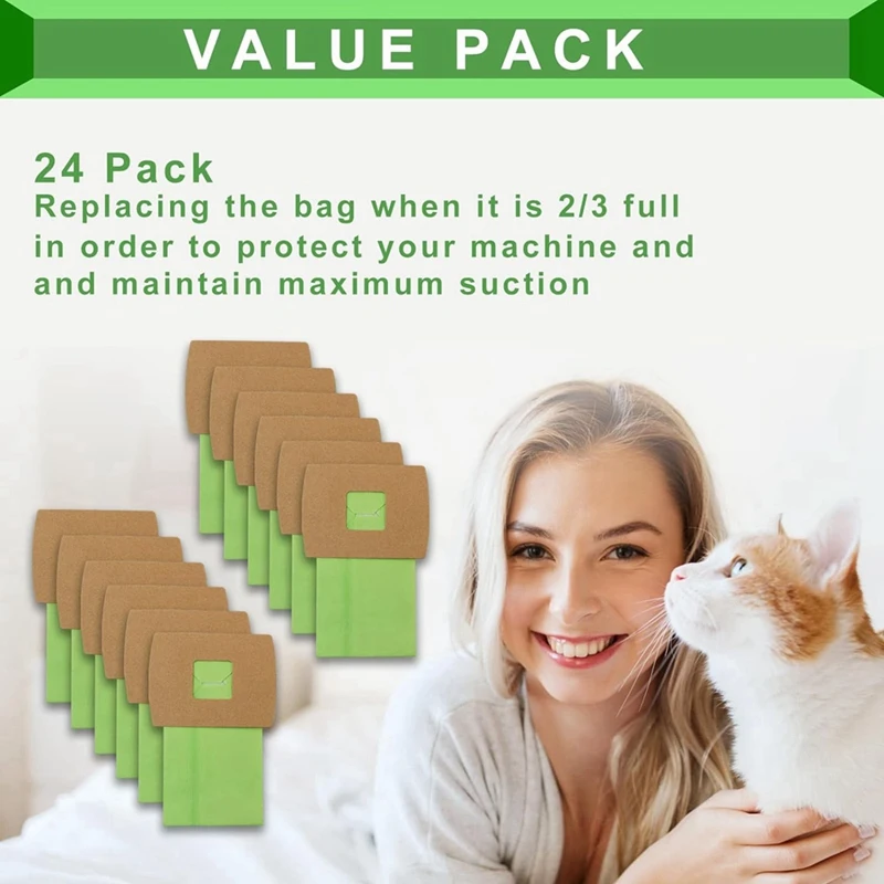 Комплект вакуумных пакетов PKBB12DW типа BB Аксессуары для пылесосов Oreck XL Buster B с 2