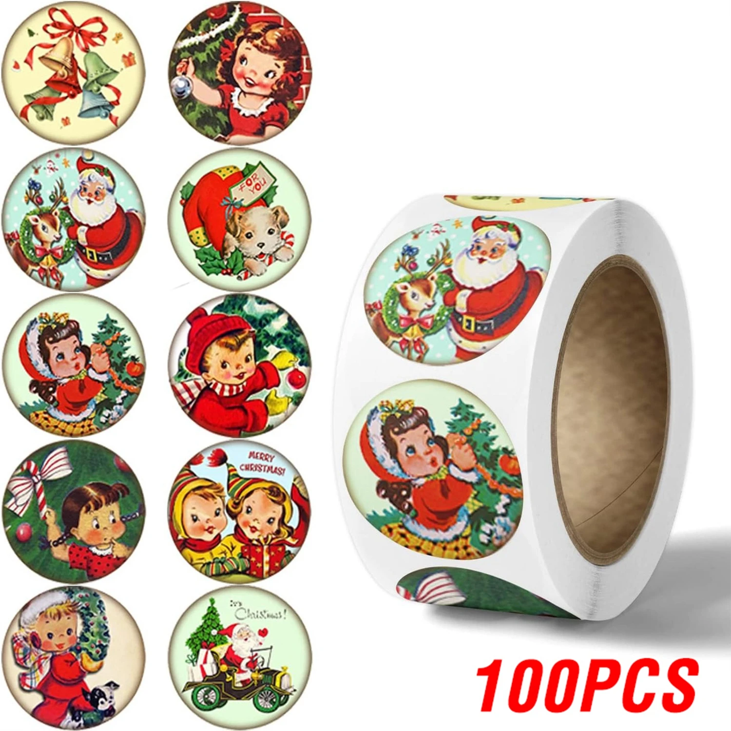 

Набор наклеек Merry Christmas