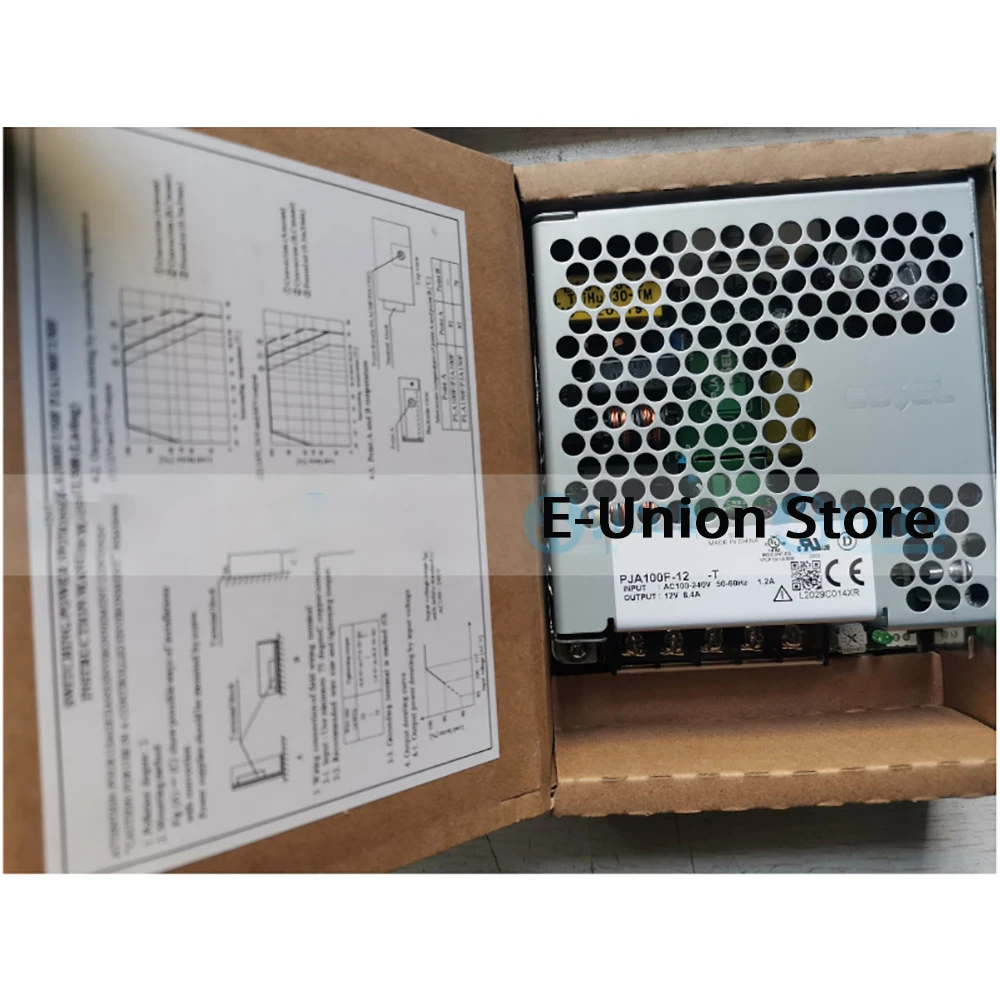 

New PJA100F-12-T 100W For COSEL INPUT AC100-240V 50-60Hz 1.2A OUTPUT 12V 8.4A Power Supply Fast Ship Works Perfectly