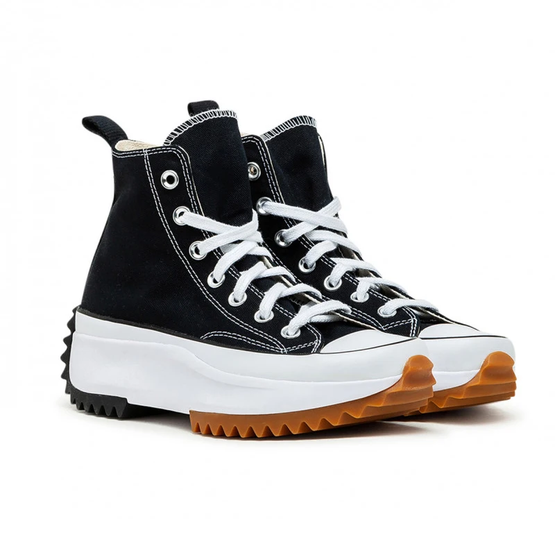 Converse Run Star Hike Platform Original High Top Men and Women Unisex Skateboarding Sneakers Black Classic Shoes