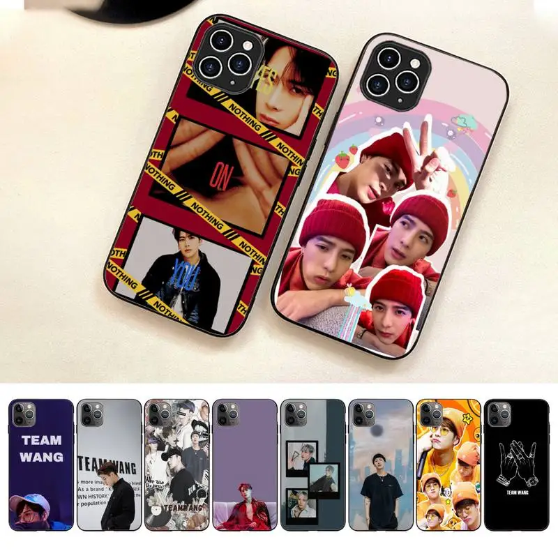 

Team Wang Jackson GOT7 Phone Case For Iphone 7 8 Plus X Xr Xs 11 12 13 14 Se2020 Mini Pro Max Case