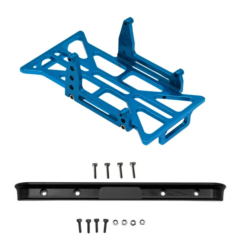 

Задний бампер с держателем лотка для батареи, кронштейн, рамка для Axial SCX24 AXI00001 Chevrolet C10 Frame 1/24 RC Car