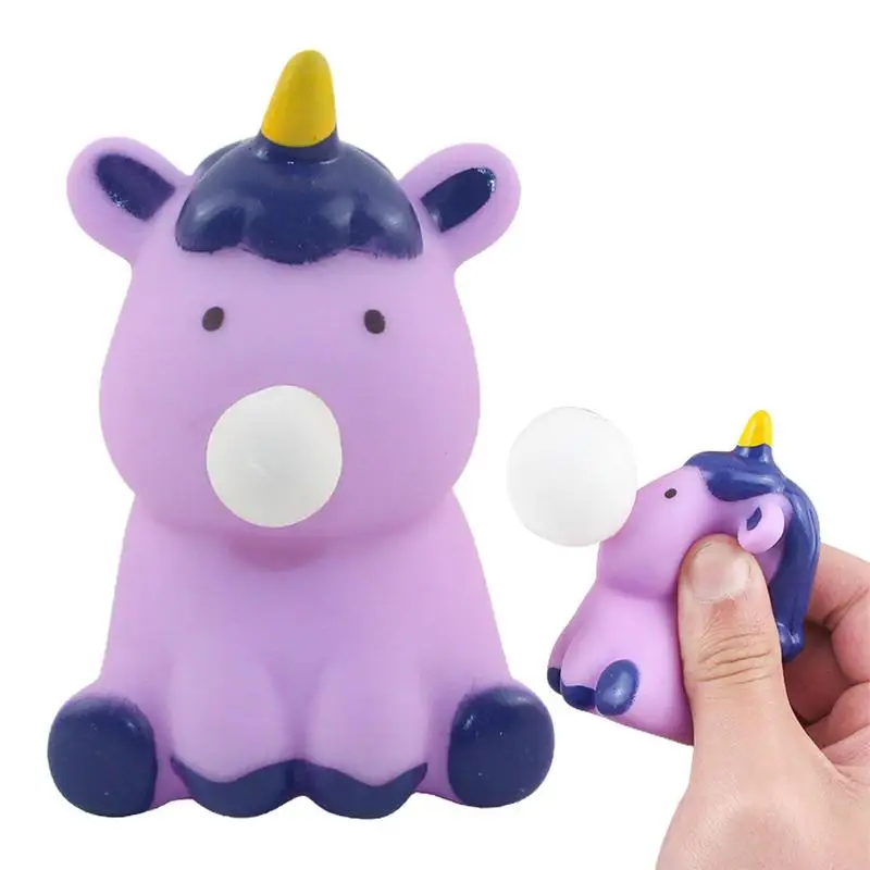 

Decompression Toy Hand Pinching Venting Anti Irritability Anxiety Decompression Spitting Bubbles Animal Pinching Music