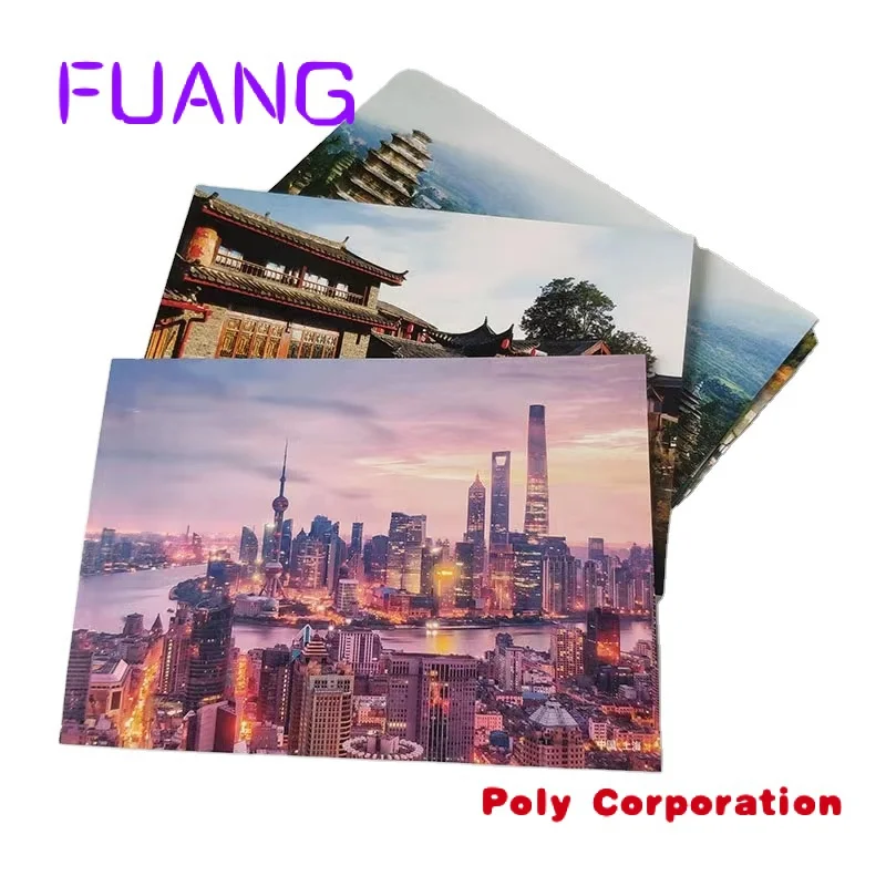 Personal custom all kinds of beautiful colorful printing post card