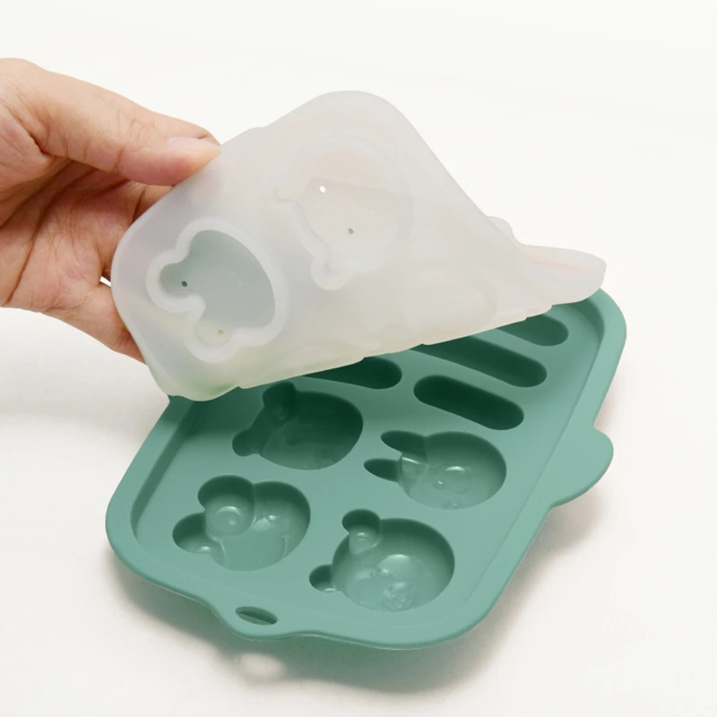

94PF Silicone Baking Mold 8-Cavity Sausage Mold for DIY Breakfast Sausage Hot Dogs