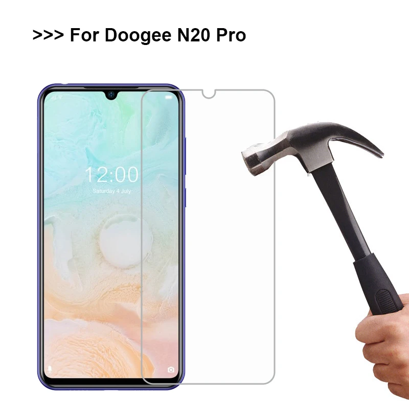 2-1 шт. Защитное стекло для Doogee N20 Pro закаленное стекло Защита экрана на pelicula de vidro Doogee N20 N 20 N20Pro пленка для телефона