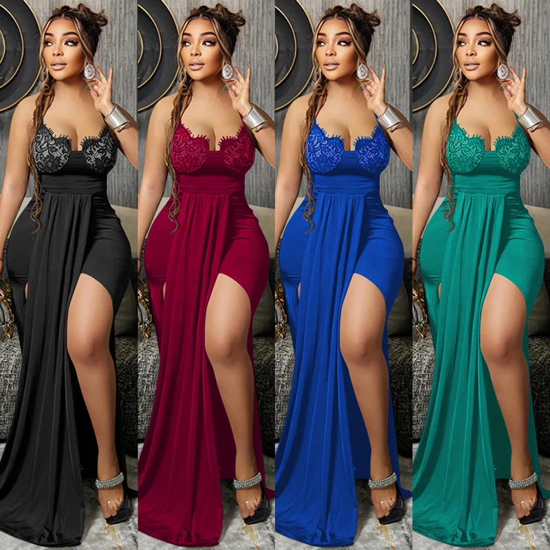 

Beach Outlet Women May Female Beaches Summer Dress 2023 Swimwear Korean Style New Solid Color Sexy Neck Irregular Backless