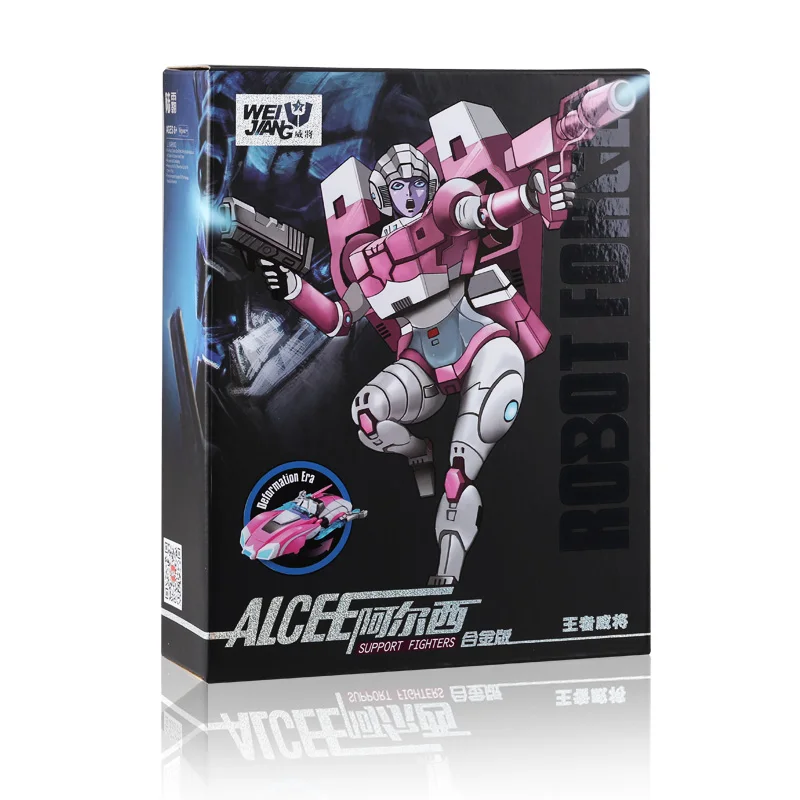 Оригинальный робот-трансформер WJ Weijiang Wei Jiang негабаритный Arcee Cee металлическая