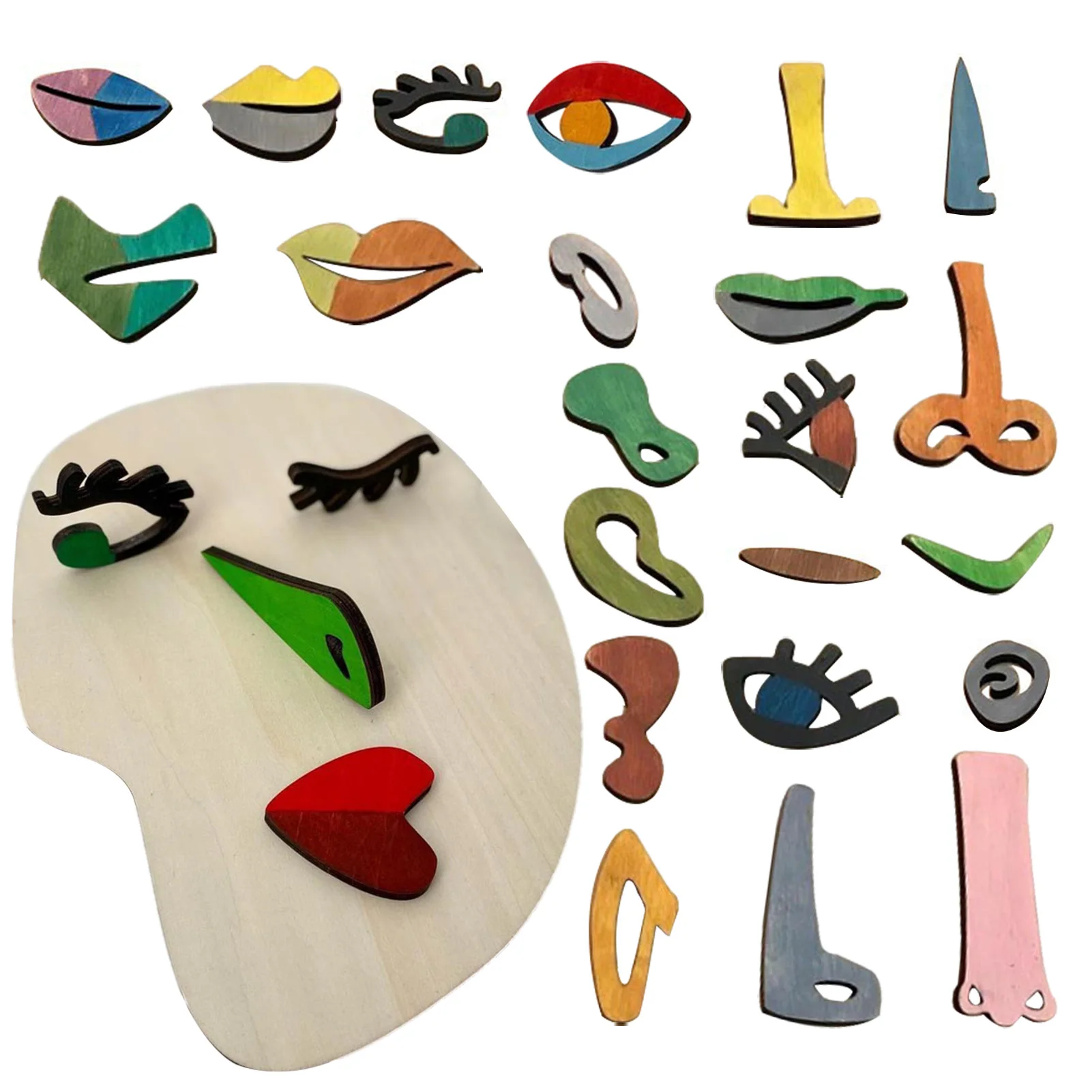 

Picasso Art Montessori Puzzles Kid Montessori Travel Toys Educational Puzzles Stimulate Imagination And Creativity Easter Gifts