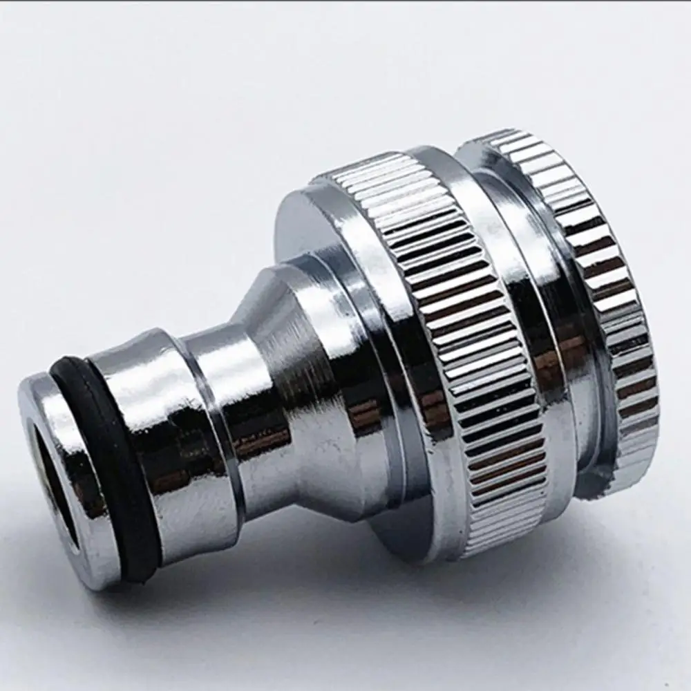 

1/2 inch to 3/4 inch Brass Plating Adapter Connector for Washing Machine Faucet