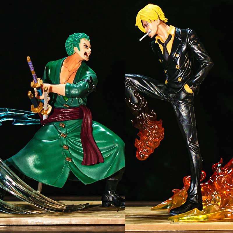 

Аниме-фигурка Sanji Roronoa Zoro из ПВХ, 13-16 см