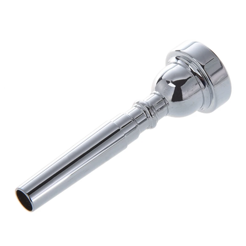 

2X Spare Part Light Silver Plating Trumpet 7C Mouthpiece