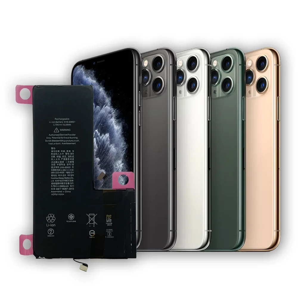 11Pro Max Высококачественная сменная батарея для мобильного телефона IPhone A2218 A2161 A2220