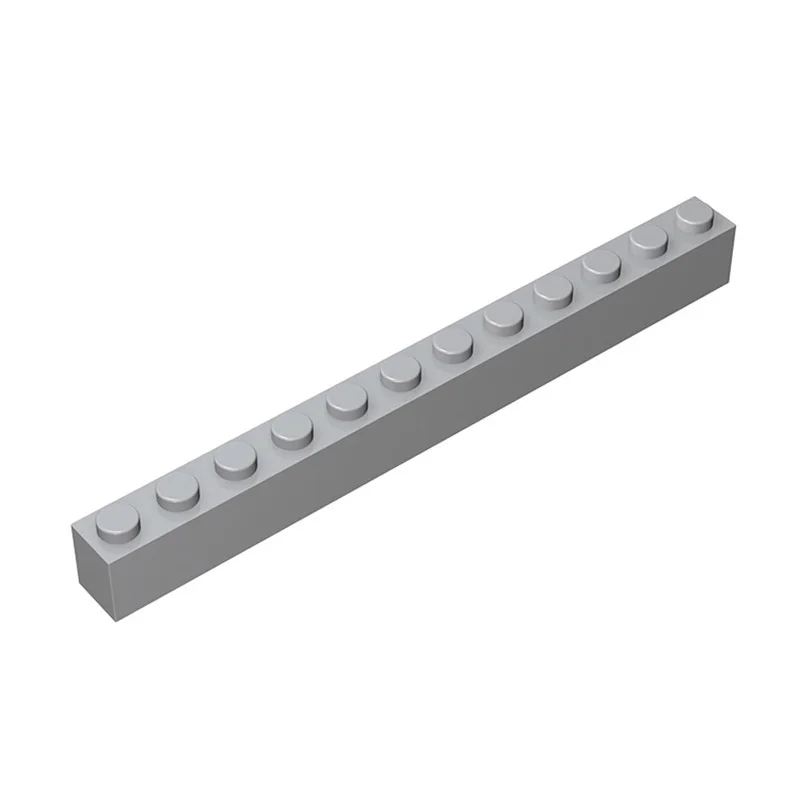 Фото 10 шт., детали MOC 6112, кирпич 1x12, Совместимые Кирпичи, сборные строительные блоки «сделай сам» №1