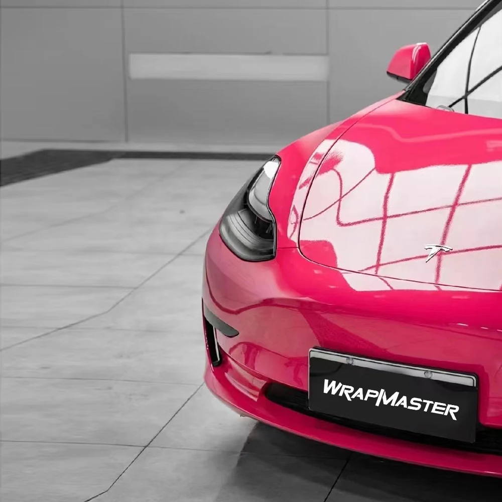 

PET Liner Beets Purple Protective Film Glossy Crystal Vinyl Car Wrap Sheets