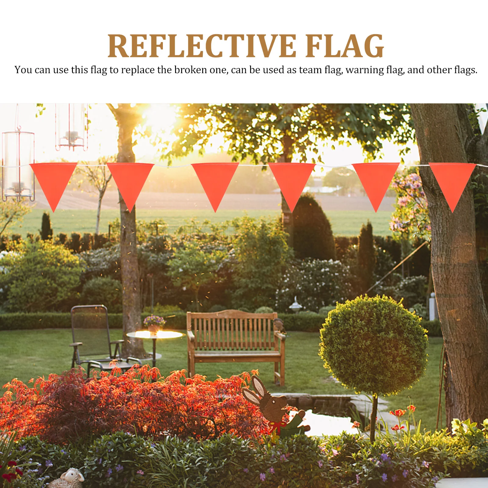 Светоотражающий предупреждающий флаг декор многофункциональные аксессуары для