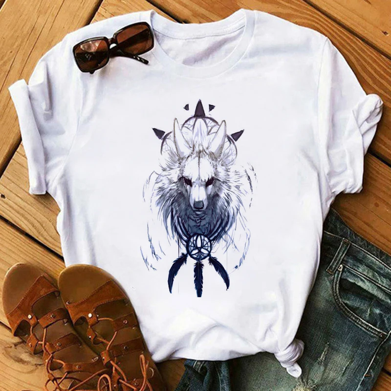 

Tshirt Women Cartoon Cat Mask Printed Short Sleeve O-neck Casual Tops Aesthetic Camiseta Ropa Mujer Top Women Harajuku T Shirt