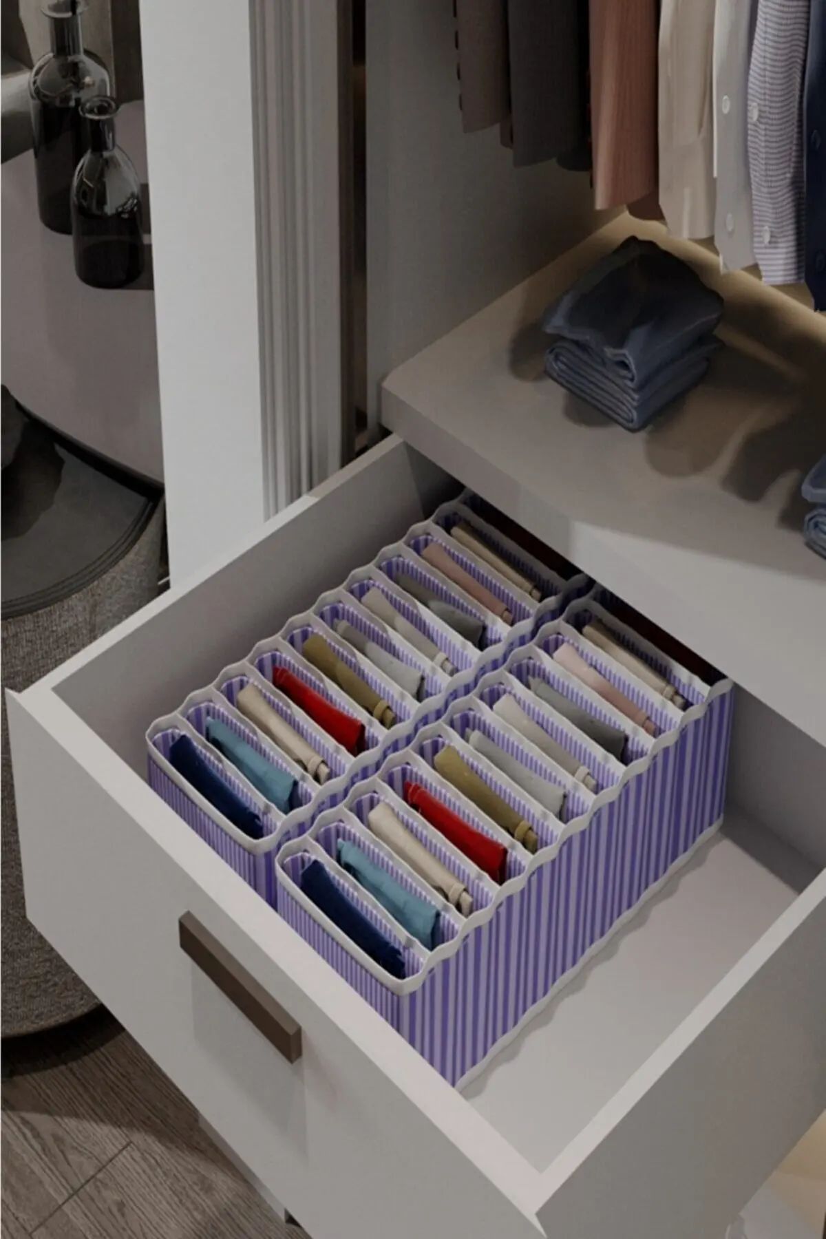 

11 compartment Cabinet And Drawers Inside Regulator Accordion Organizer (3 Pcs) Ergonomic Design Practical Products