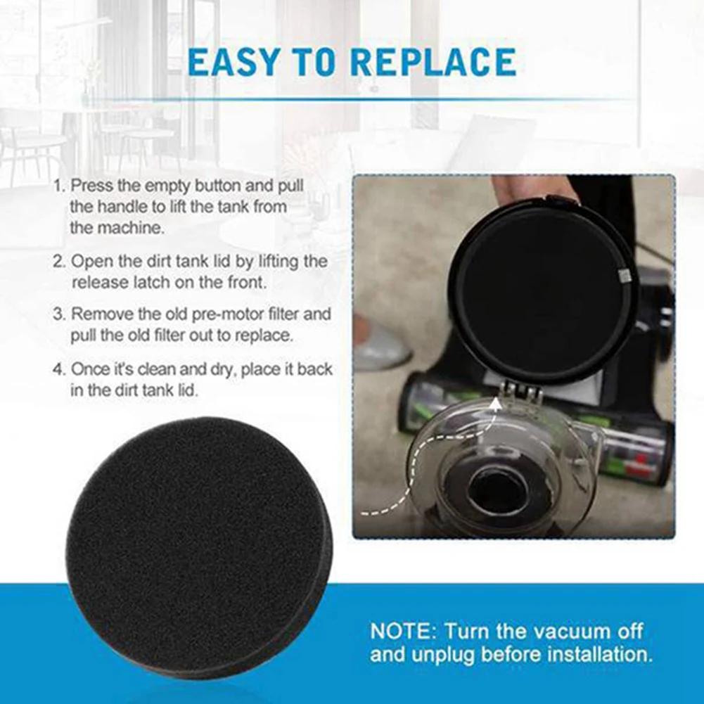 Сменный фильтр для пылесоса Bissell Powerforce Helix Turbo 1797 2190 Cleanview Rewind 2258 2492 2254 часть 1608225