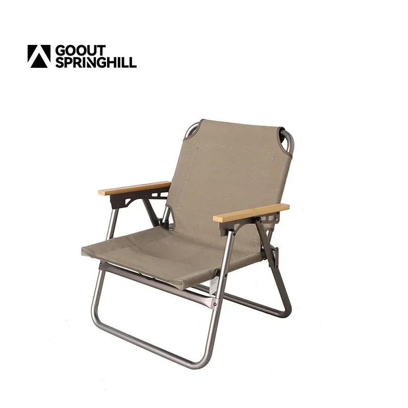 GOOUT STRINGHILL Уличный сверхлегкий складной стул из алюминиевого сплава портативный
