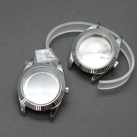 36mm 40mm case mens watch parts sapphire crystal oyster perpetual day date for seiko nh35 nh36 miyota 8215 movement 28 5mm dial
