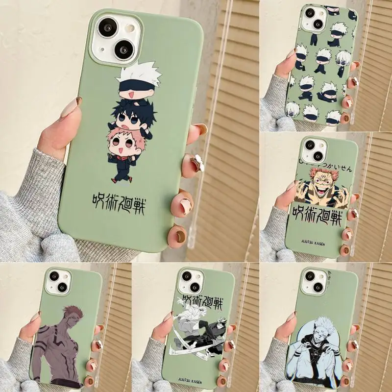 

Jujutsu Kaisen Phone Case For Iphone 7 8 Plus X Xr Xs 11 12 13 Se2020 Mini Mobile Iphones 14 Pro Max Case