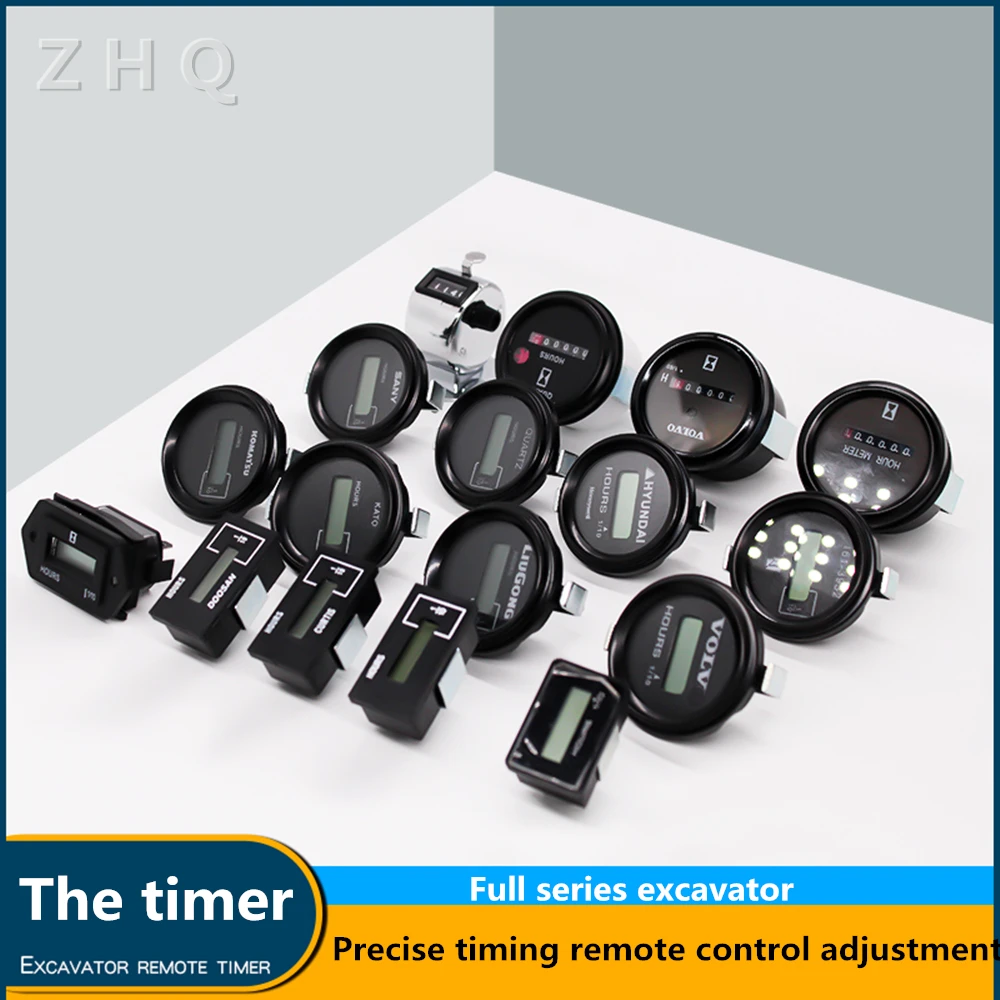 

For Excavator remote timer Komatsu Kobelco Caterpillar Sany Doosan Daewoo Hyundai Hitachi Electronic adjustment worksheet